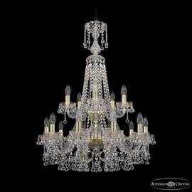 Подвесная люстра Bohemia Ivele Crystal 1409/10+5/240/XL-91/2d G