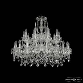 Подвесная люстра Bohemia Ivele Crystal 1411/20+10/360/2d Ni