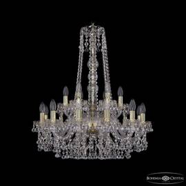 Подвесная люстра Bohemia Ivele Crystal 1409/12+6/240/h-77 G