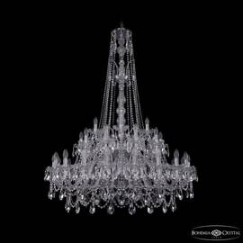 Подвесная люстра Bohemia Ivele Crystal 1411/20+10+5/400/XL-155/2d Ni