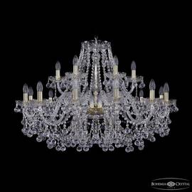 Подвесная люстра Bohemia Ivele Crystal 1409/12+6/360 G