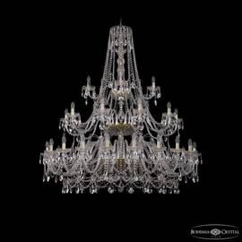 Подвесная люстра Bohemia Ivele Crystal 1411/20+10+5/530/3d G