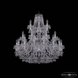 Подвесная люстра Bohemia Ivele Crystal 1409/16+8+4/300/3d Ni