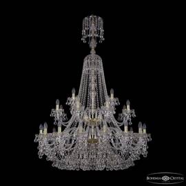 Подвесная люстра Bohemia Ivele Crystal 1409/16+8+4/400/XL-164/2d G