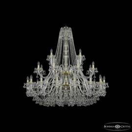 Подвесная люстра Bohemia Ivele Crystal 1409/16+8+4/460/2d G