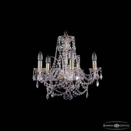 Подвесная люстра Bohemia Ivele Crystal 1411/5/160 G Leafs
