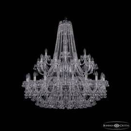 Подвесная люстра Bohemia Ivele Crystal 1409/20+10+5/400/2d Ni