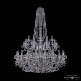 Подвесная люстра Bohemia Ivele Crystal 1409/20+10+5/400/h-152/2d Ni