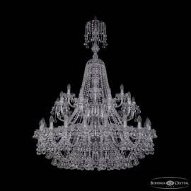 Подвесная люстра Bohemia Ivele Crystal 1409/20+10+5/400/XL-152/2d Ni