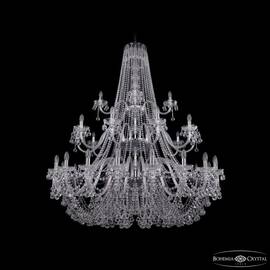 Подвесная люстра Bohemia Ivele Crystal 1409/20+10+5/530/3d Ni