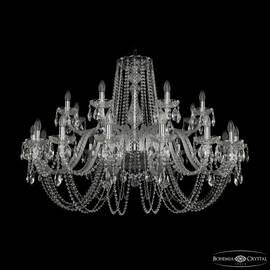 Подвесная люстра Bohemia Ivele Crystal 1402/16+8/460 Ni