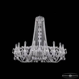 Подвесная люстра Bohemia Ivele Crystal 1402/18/400/h-105 Ni