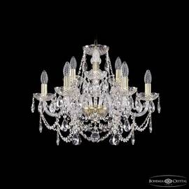 Подвесная люстра Bohemia Ivele Crystal 1411/6+3/195 G