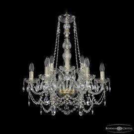Подвесная люстра Bohemia Ivele Crystal 1411/6+3/195/h-66 G