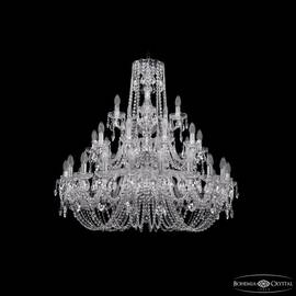 Подвесная люстра Bohemia Ivele Crystal 1402/20+10+5/360/3d Ni