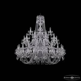 Подвесная люстра Bohemia Ivele Crystal 1402/20+10+5/400/3d Ni