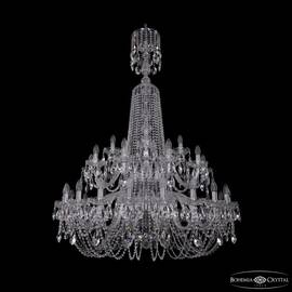 Подвесная люстра Bohemia Ivele Crystal 1402/20+10+5/400/XL-160/2d Ni