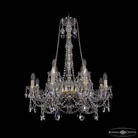 Подвесная люстра Bohemia Ivele Crystal 1411/8+4/240/h-83 G