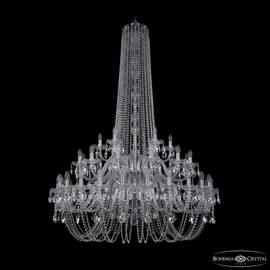 Подвесная люстра Bohemia Ivele Crystal 1402/24+12+6/460/h-176/2d Ni