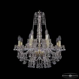 Подвесная люстра Bohemia Ivele Crystal 1409/8+4/195/h-62 G