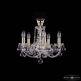 Подвесная люстра Bohemia Ivele Crystal 1402/5/141 G Balls tube