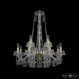 Подвесная люстра Bohemia Ivele Crystal 1409/8+4/240/h-77 G