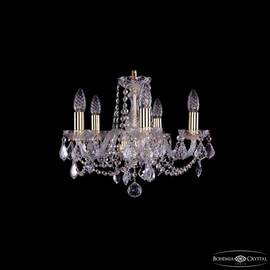 Подвесная люстра Bohemia Ivele Crystal 1402/5/141 G Leafs