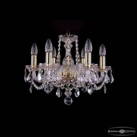 Подвесная люстра Bohemia Ivele Crystal 1402/6/141 G Leafs