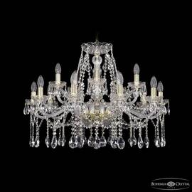 Подвесная люстра Bohemia Ivele Crystal 1413/10+5/300 G