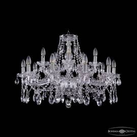 Подвесная люстра Bohemia Ivele Crystal 1413/10+5/300 Ni