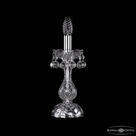 Настольная лампа Bohemia Ivele Crystal 1409L/1-27 Ni