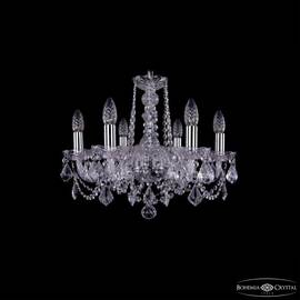 Подвесная люстра Bohemia Ivele Crystal 1402/6/160 Ni Leafs