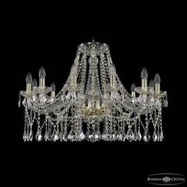 Подвесная люстра Bohemia Ivele Crystal 1413/12/300 G Leafs