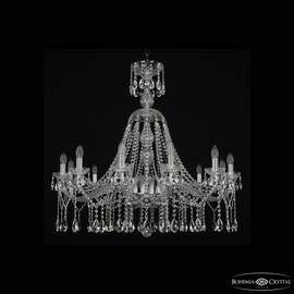 Подвесная люстра Bohemia Ivele Crystal 1413/12/360/XL-100 Ni