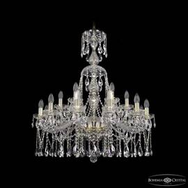 Подвесная люстра Bohemia Ivele Crystal 1413/12+6/300/XL-95 G
