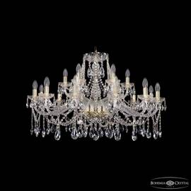 Подвесная люстра Bohemia Ivele Crystal 1413/12+6/360 G