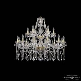 Подвесная люстра Bohemia Ivele Crystal 1413/12+6/360/2d G