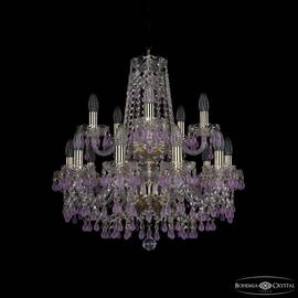 Подвесная люстра Bohemia Ivele Crystal 1410/10+5/195/2d G V7010