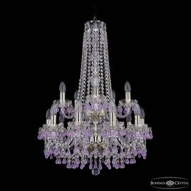 Подвесная люстра Bohemia Ivele Crystal 1410/10+5/195/h-82/2d G V7010
