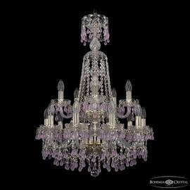 Подвесная люстра Bohemia Ivele Crystal 1410/10+5/195/XL-84/2d G V7010