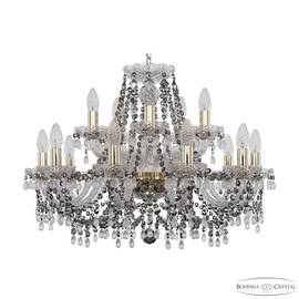 Подвесная люстра Bohemia Ivele Crystal 1410/10+5/240 G V0300 R731