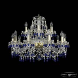 Подвесная люстра Bohemia Ivele Crystal 1410/10+5/240 G V3001