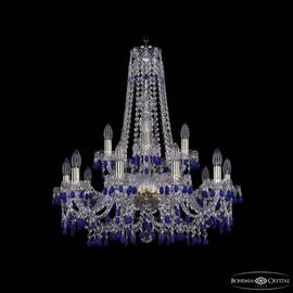 Подвесная люстра Bohemia Ivele Crystal 1410/10+5/240/h-75 G V3001