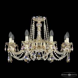 Подвесная люстра Bohemia Ivele Crystal 1402/8/240 G M801