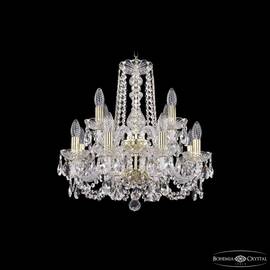 Подвесная люстра Bohemia Ivele Crystal 1402/8+4/160/2d G