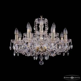 Подвесная люстра Bohemia Ivele Crystal 1402/8+4/195 G