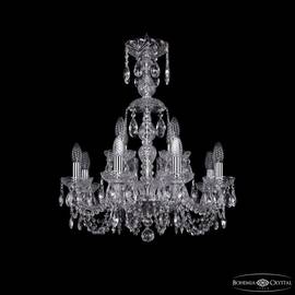 Подвесная люстра Bohemia Ivele Crystal 1402/8+4/195/XL-64 Ni