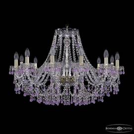 Подвесная люстра Bohemia Ivele Crystal 1410/12/300 G V7010