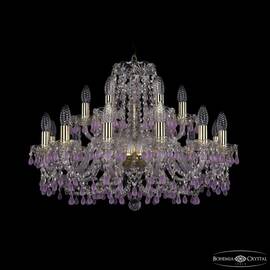 Подвесная люстра Bohemia Ivele Crystal 1410/12+6/240 G V7010