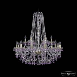 Подвесная люстра Bohemia Ivele Crystal 1410/12+6/300/h-95 G V7010